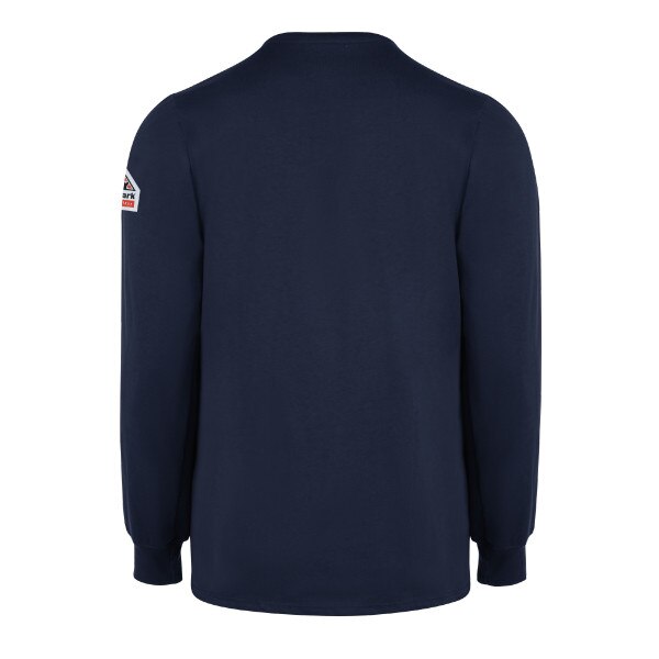 Bulwark Men's FR Lightweight Henley in Navy